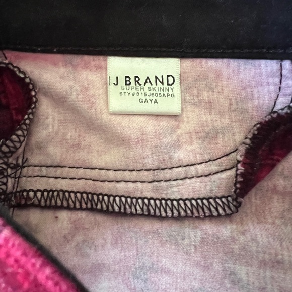 J BRAND super skinny gaya velvet jeans - Picture 6 of 7